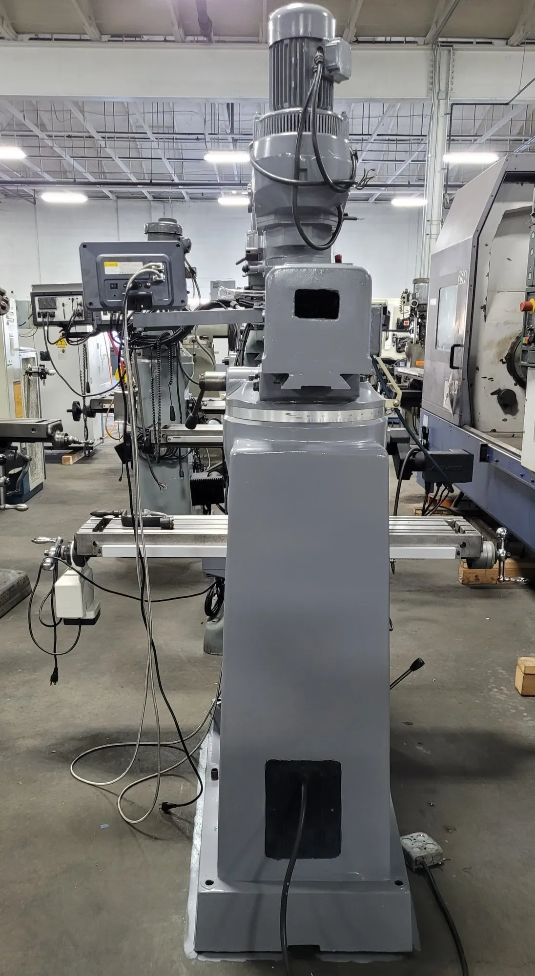 Lagun Republic-Lagun #FTV-2, vertical milling machine, 10" x 55-1/4" table, 37.99" X, 15.98" Y, 15.98" Z