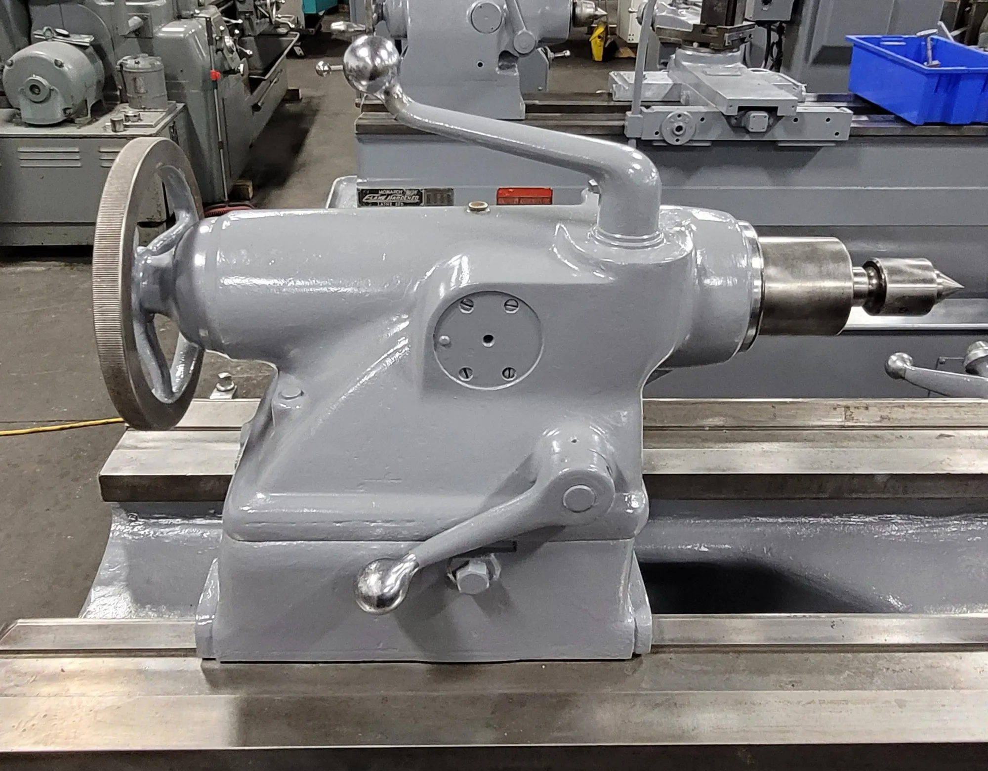 20.5" x 54" Monarch #60, engine lathe, 11" swing over cross slide, 1-5/8" spindle bore, 10" 6-jaw chuck