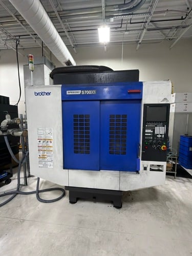 Brother #Speedio-S700X1, 5-Axis CNC vertical machining center, 27.6" X, 15.7" Y, 11.8" Z, 10000 RPM, BT-30