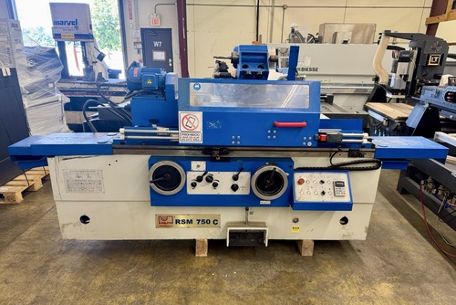 10" x 30" Knuth #RSM-750C, universal ID/OD cylindrical grinder, 7.9" max. grinding diameter, 15.75" wheel