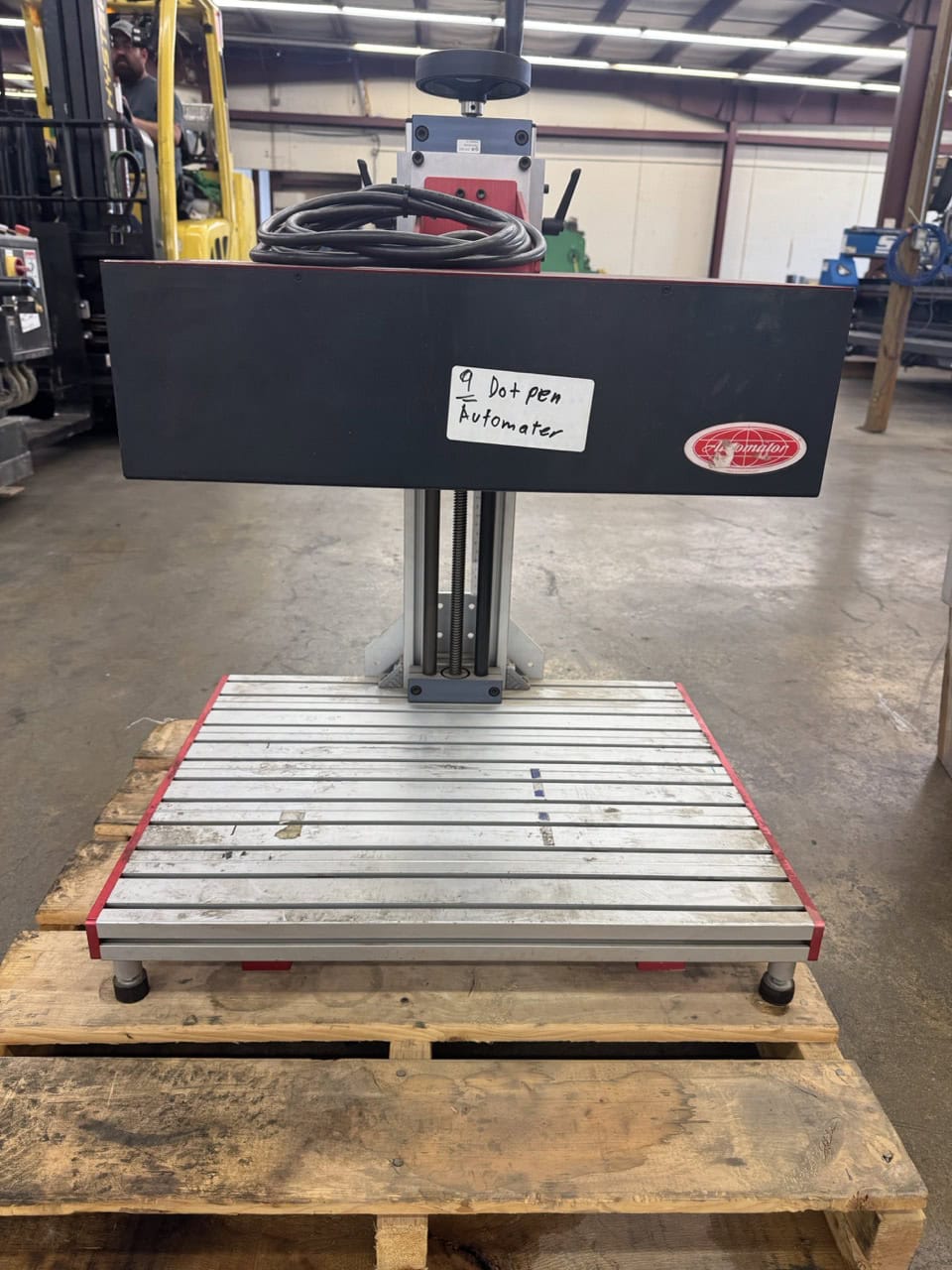 Automator #ADP300400, CNC dot peen marking machine, 11.8" x 15.7" marking area, AC500 7" touchscreen control