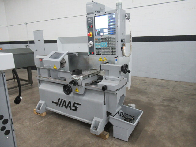 Haas #TL-1, CNC toolroom lathe, 20" swing, 30" centers, 8" 3-jaw chuck, 2.31" bore, A2-5, 1800 RPM, 7.5 HP