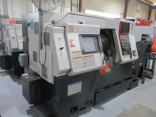 Mazak #QTN-250-II, CNC turning center, 26.5" swing, 10" chuck, 3" bar, 4000 RPM, 35 HP, 12 station turret