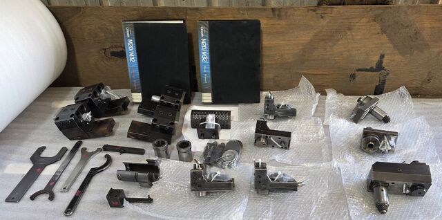 Citizen, Swiss Turret Tool Holders for M20 / M32, KSC-510 & (2) KSC-110 live cross spindles, (4) stick tools