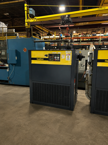 600 CFM, Zeks #600-HSE-Heatsink, Refrigerated Compressed Air Dryer, R22