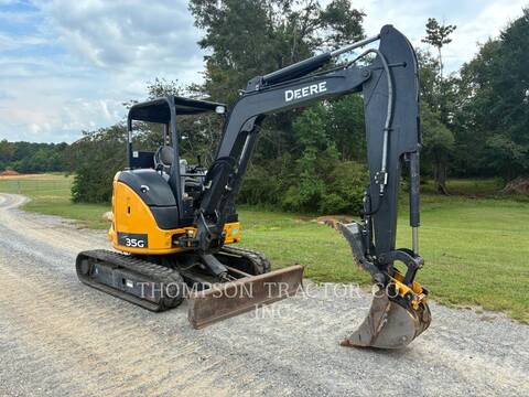 John Deere 35G, Mini Excavator, 1413 hours, S/N: 287675, 2020