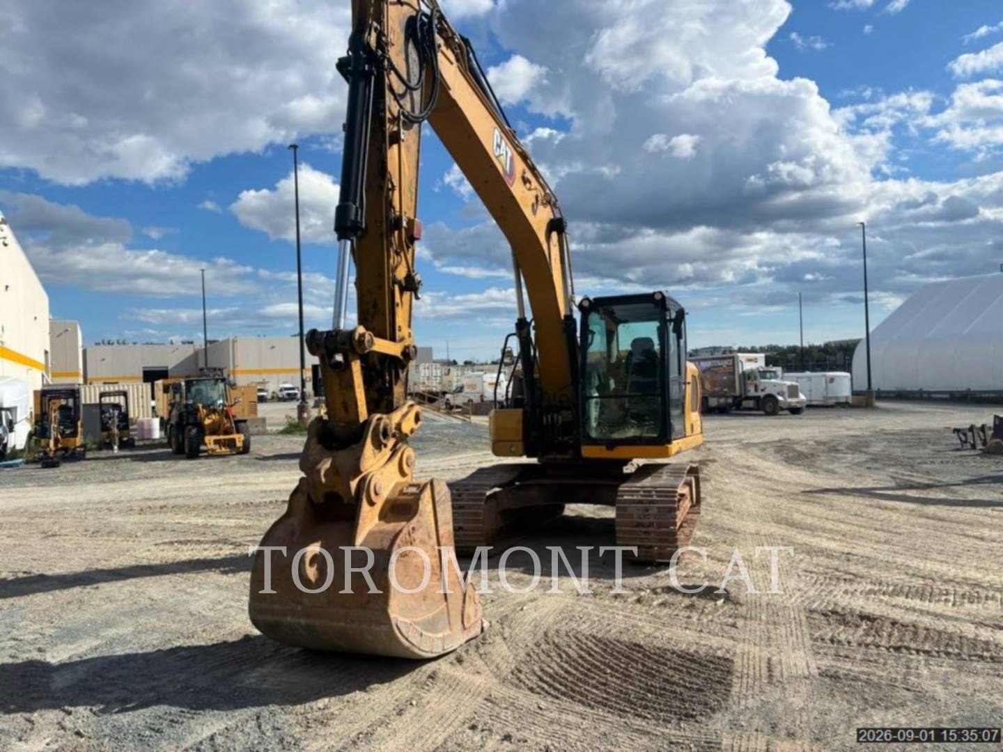Caterpillar 317-07, 7092 hours, S/N: TZE00350, 2021