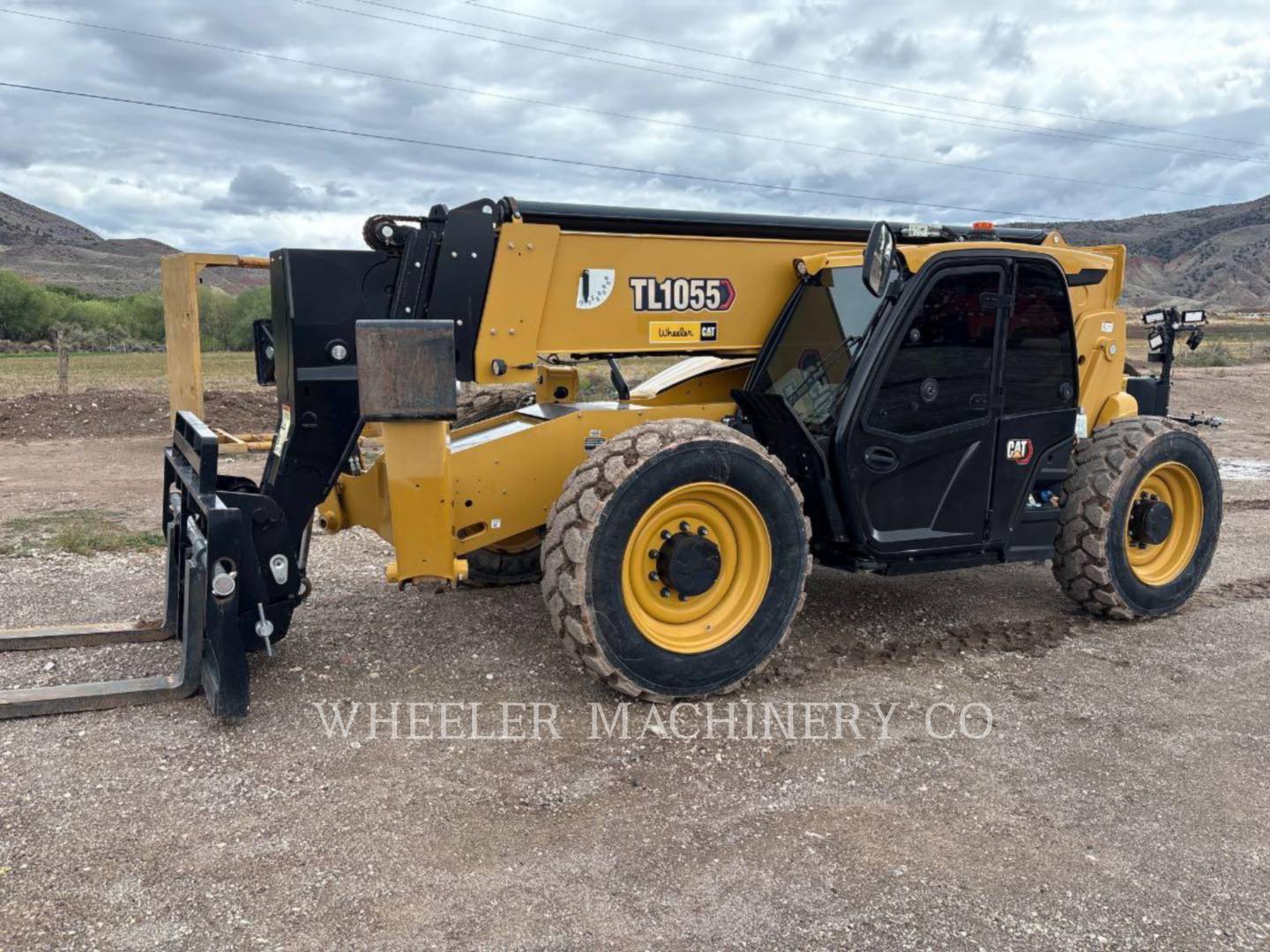 Cat TL1055-05, Telehandler, 277 hours, S/N: T7800524, 2022