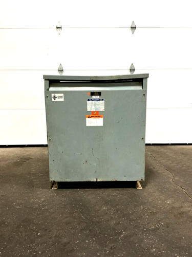 112.5 KVA 480 Primary, 208Y/120 Secondary, Square D 112T3HF, transformer