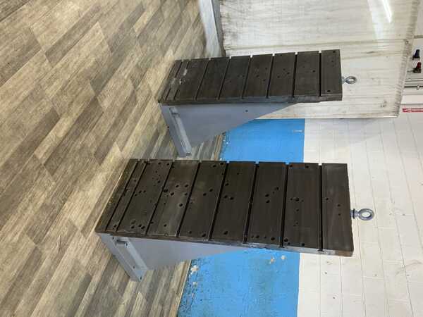 24-1/2" x 60-1/2" x 30-1/2" Angle plates, 1 set