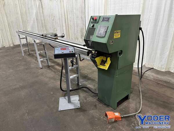1/4" - 2" Continental #2A, pipe & tube cut off machine, electric foot trip, 2002