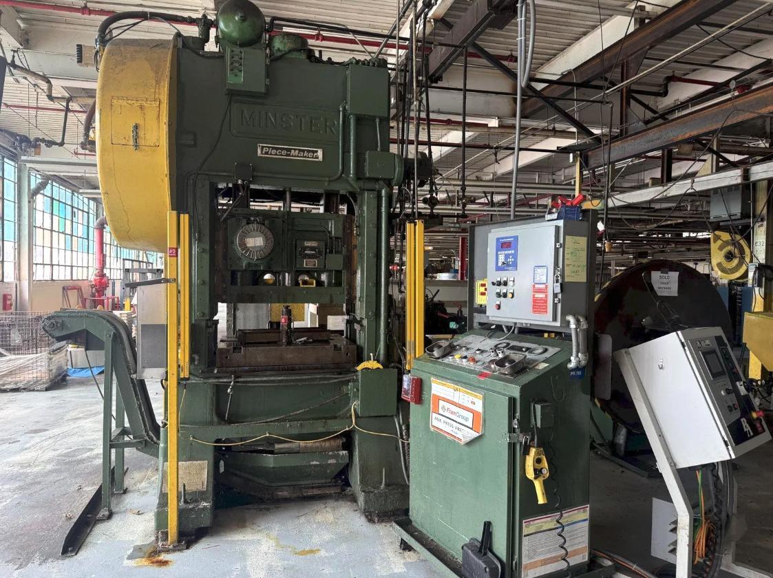 75 Ton, Minster #P2-75, SSSC press, 3" stroke