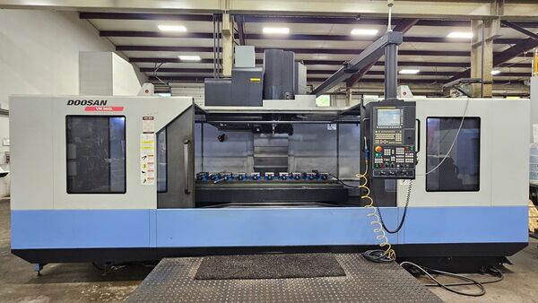 Daewoo Doosan #VM-960L, CNC vertical machining center, 40 automatic tool changer, 94.5" X, 37.8" Y, 31.5" Z