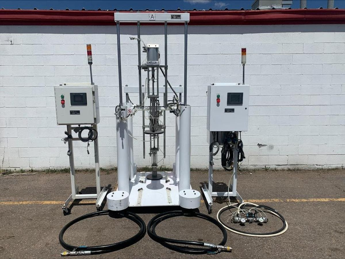 Graco Fluid Automation #633-620, Two Component Meter-Mix Silicone Dispensing System, w/ SR-657, dual operator