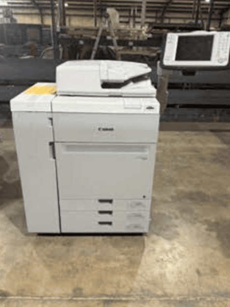 Cannon #Imagepress-C910, Digital Press, 90 PPM, 2400 x 2400 dpi, 13" x 19.2" max sheet, 7,650 sheet capacity