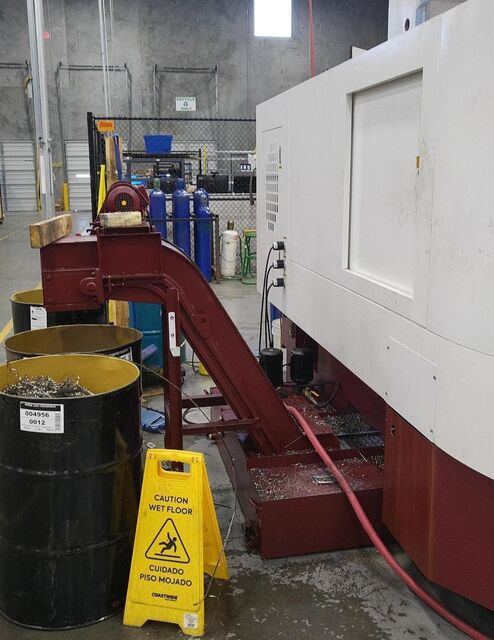 60" Fryer #VT-60, CNC Vertical Boring Mill, 50" 4-jaw chuck, 34" X, 32" Z, 50" table diameter, 75 HP, 10-500