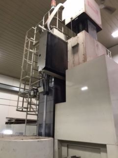SNK #RB-150F, CNC Bridge Mill, 160" X Travel, 94" Y Travel, 23" Z, 118" x 59" table, 10,000 RPM, CAT 50, 60