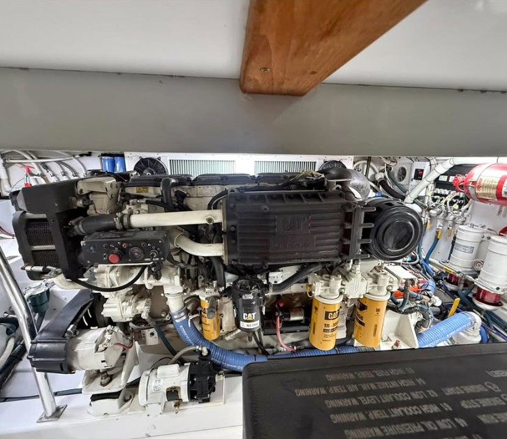 1,001 HP Caterpillar #C18, Marine Propulsion Diesel Engine Package, 2300 RPM, 7.2" stroke, 5.7" bore, twin