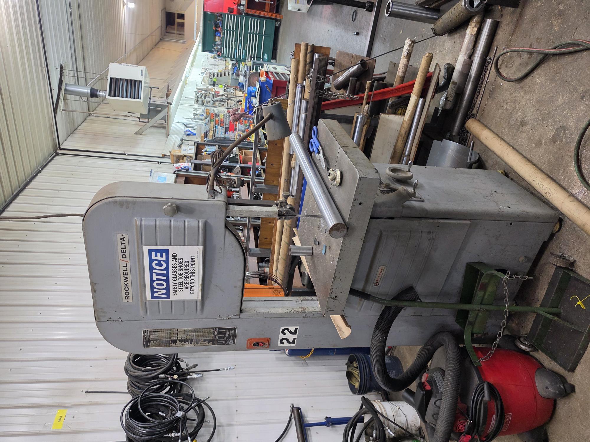 Rockwell Delta #28-365, Vertical Band Saw