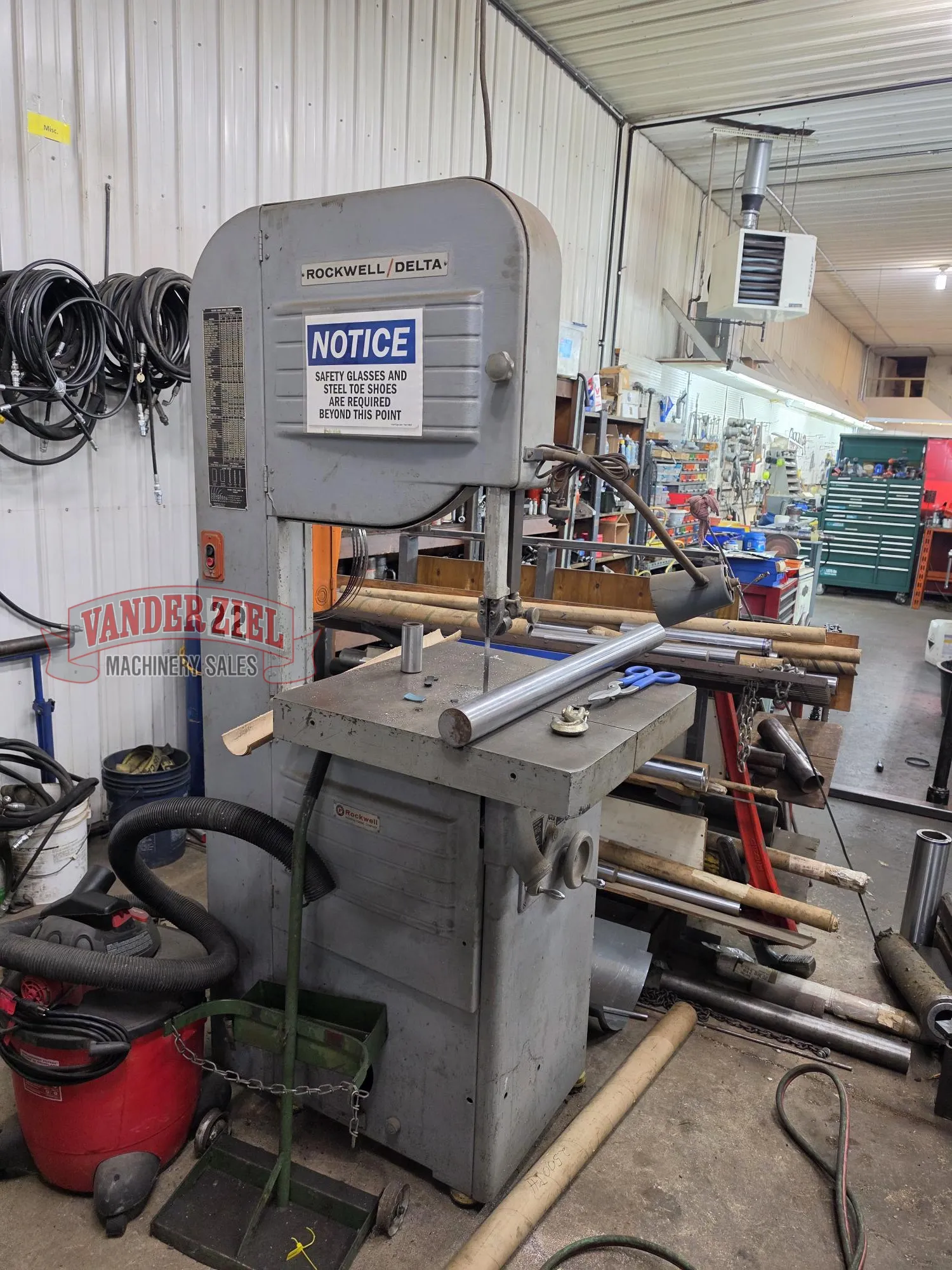Rockwell Delta #28-365, Vertical Band Saw