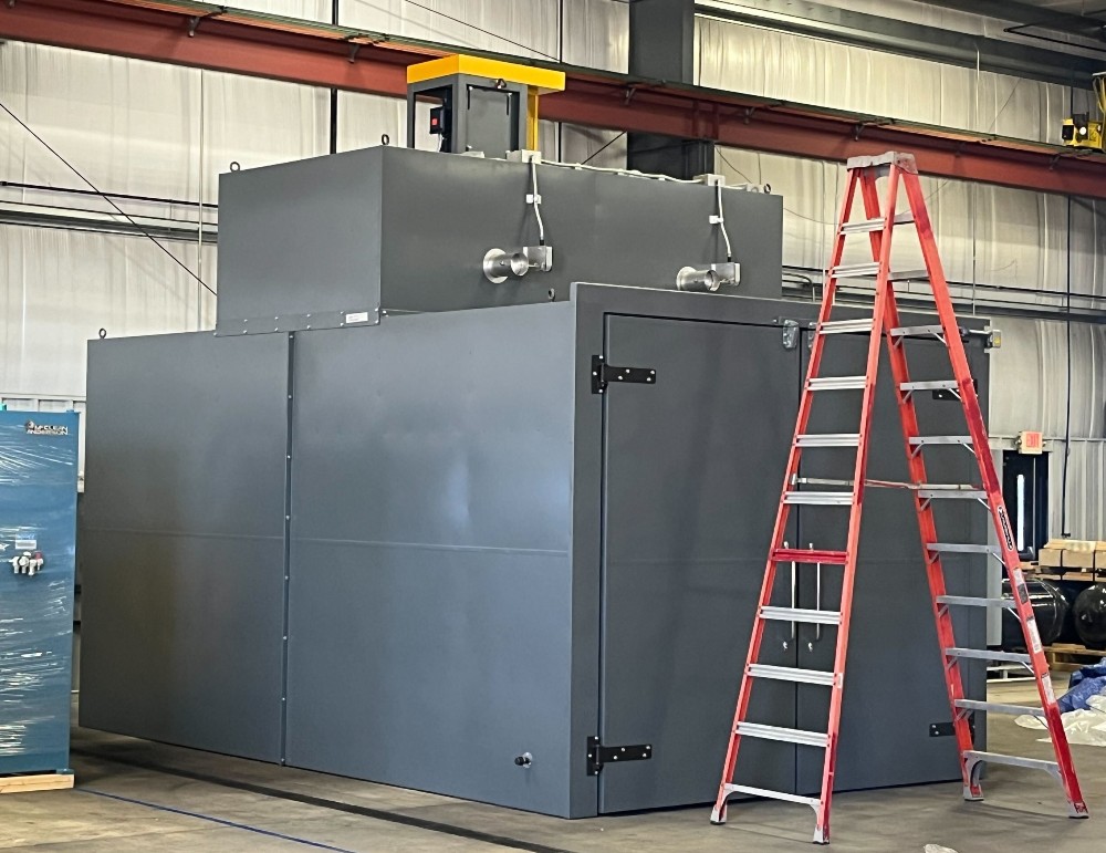 96" width x 96" H x 196" L, JPW Industrial (2025) Gas 500 Deg F *New Condition*.