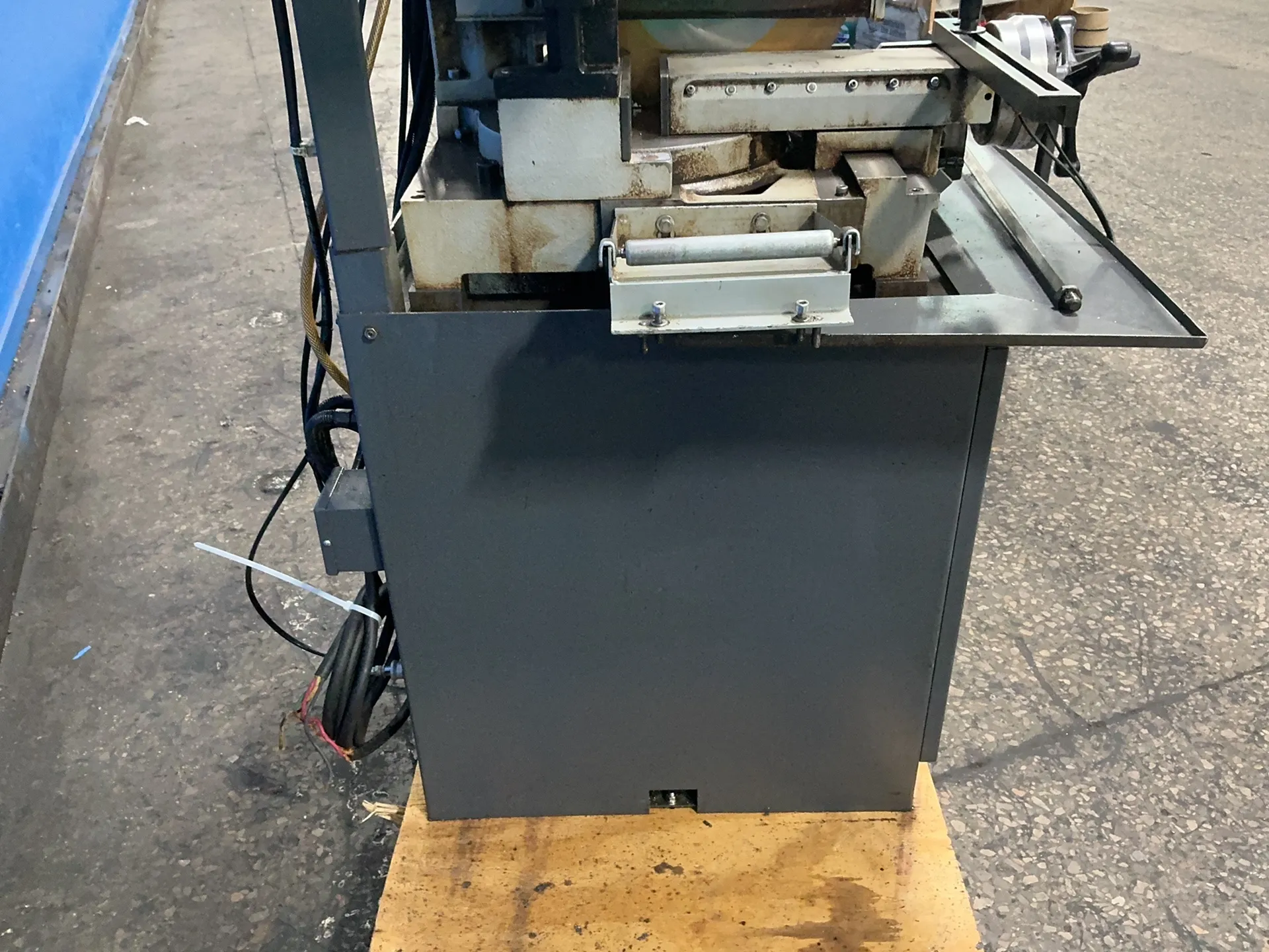Hyd-Mech #C350-25, cold saw, 13" blade, 2.5 KW, 12 A, additional saw blades