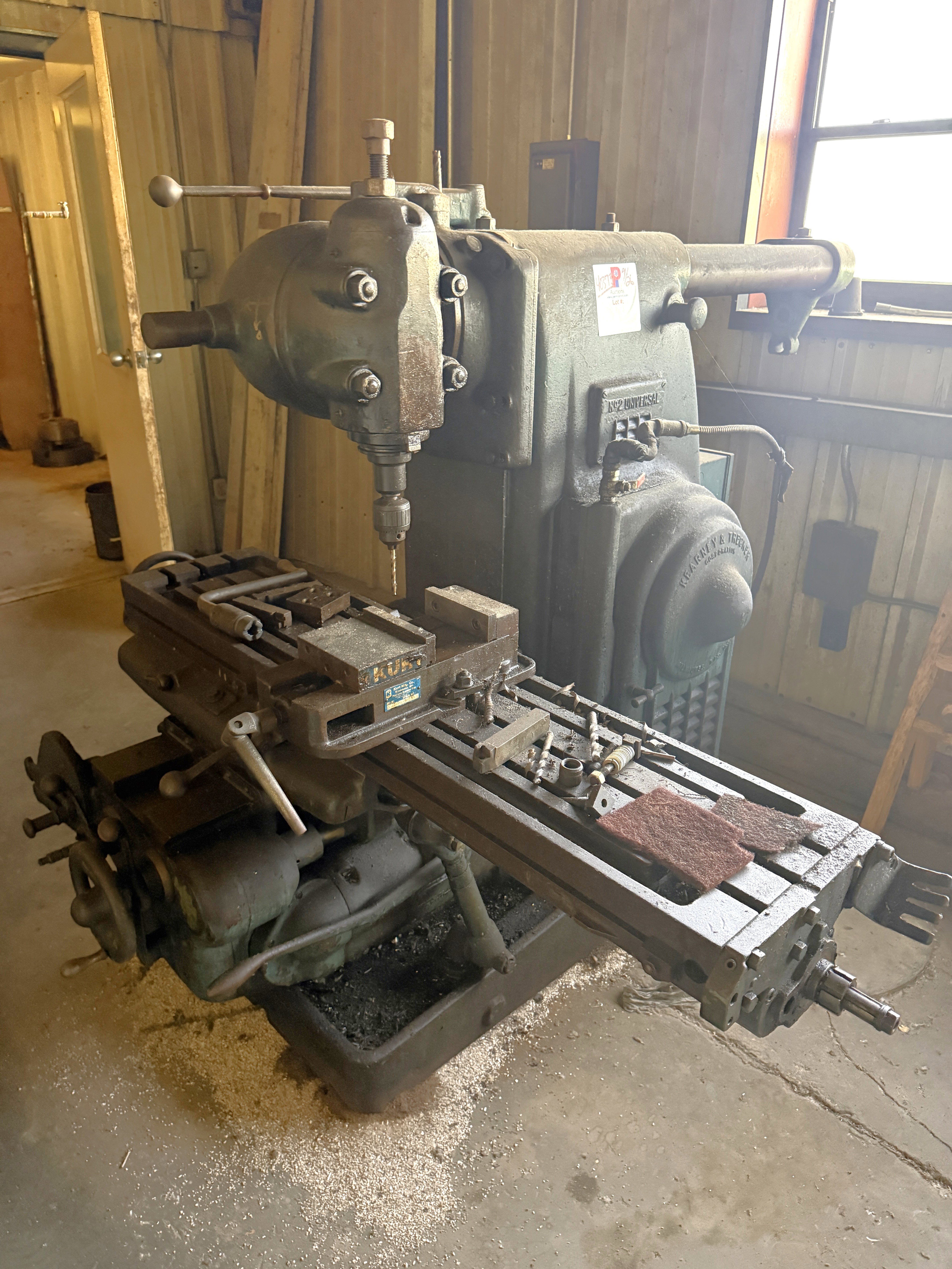 Milwaukee #Model-K, Horizontal Milling Machine