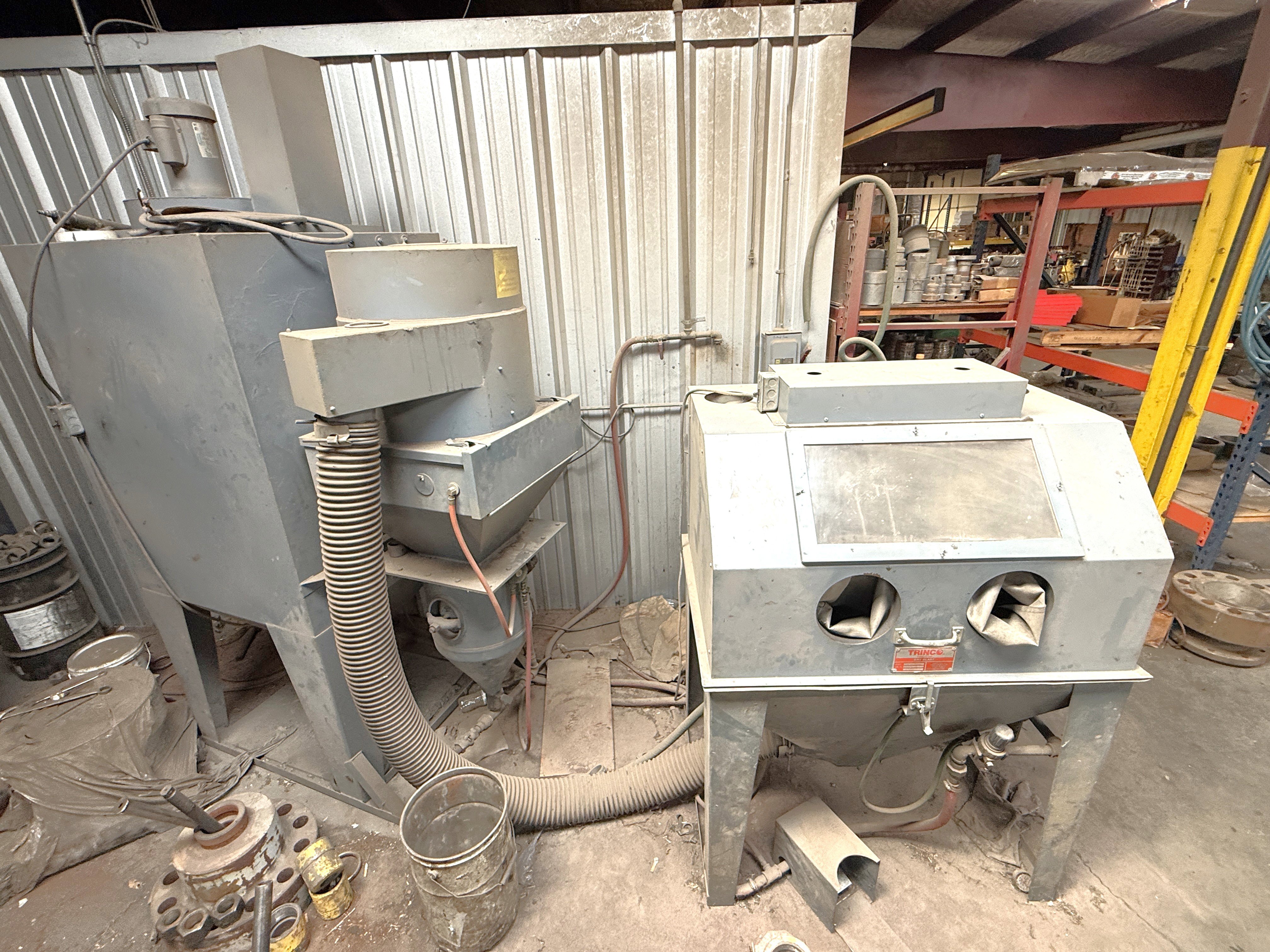 Trinco #42X30SL/DP850, Dry Blast Cabinet System