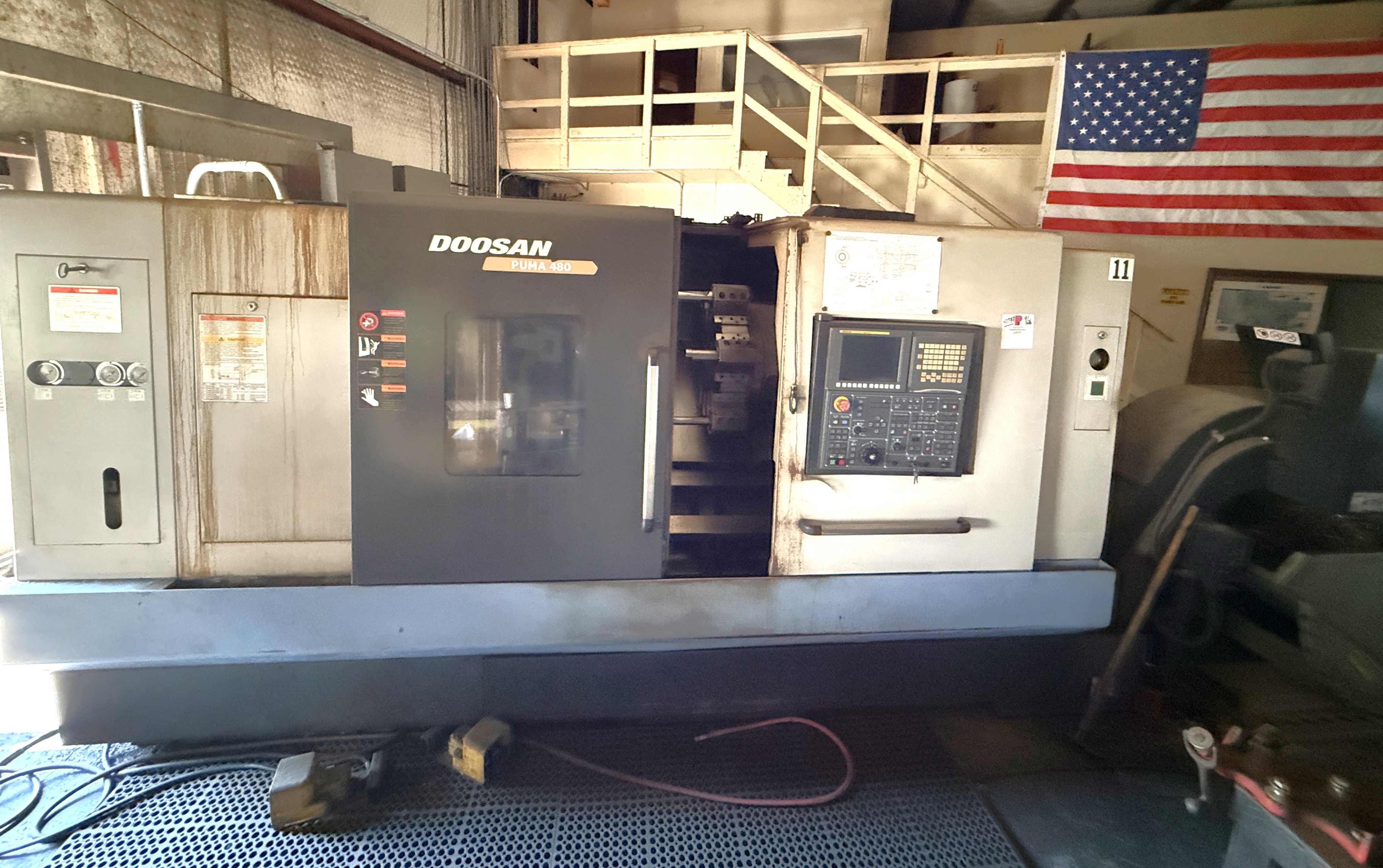 Daewoo Doosan #Puma-480, CNC Lathe, 2011