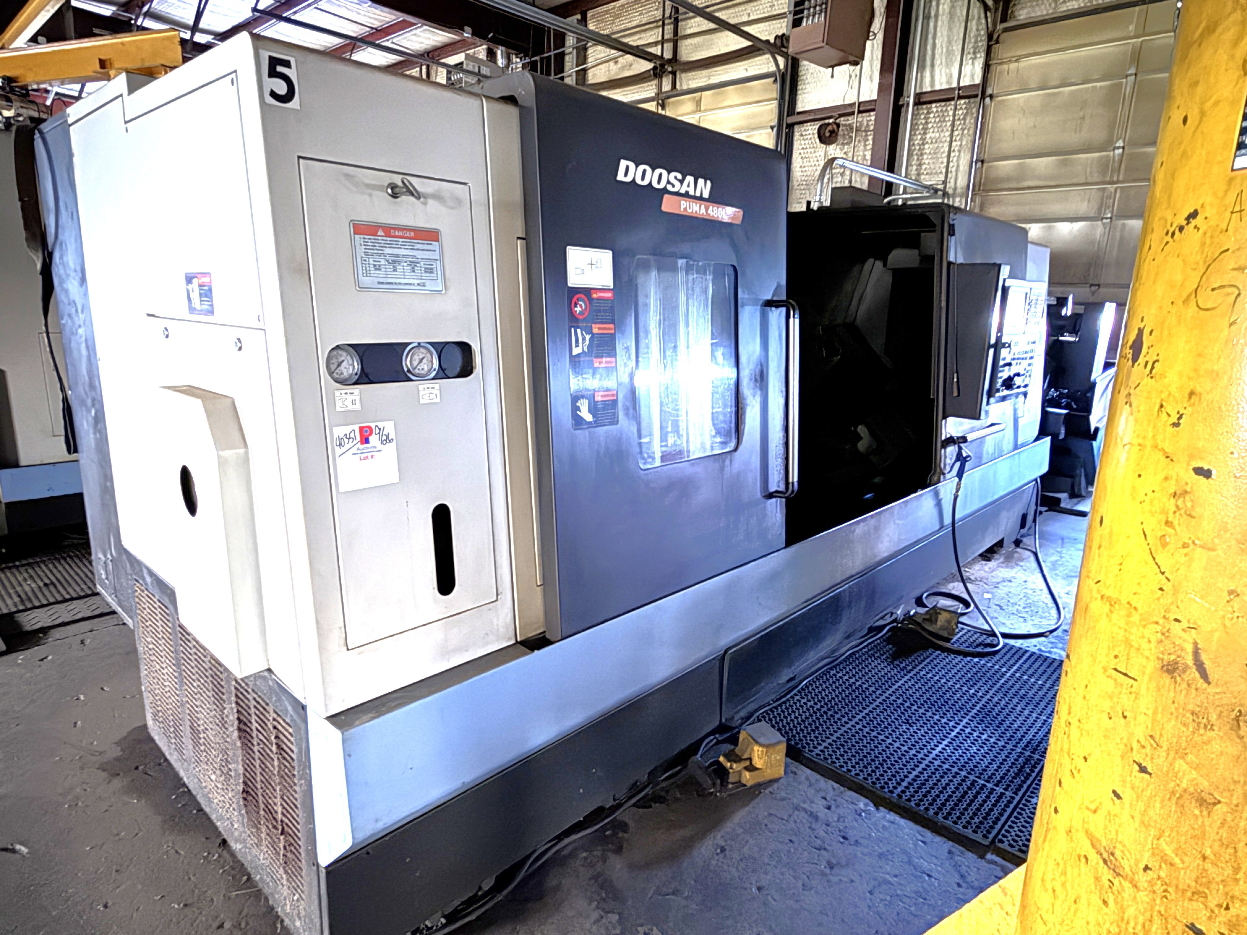 Daewoo Doosan #Puma-480L, CNC Lathe, 2012