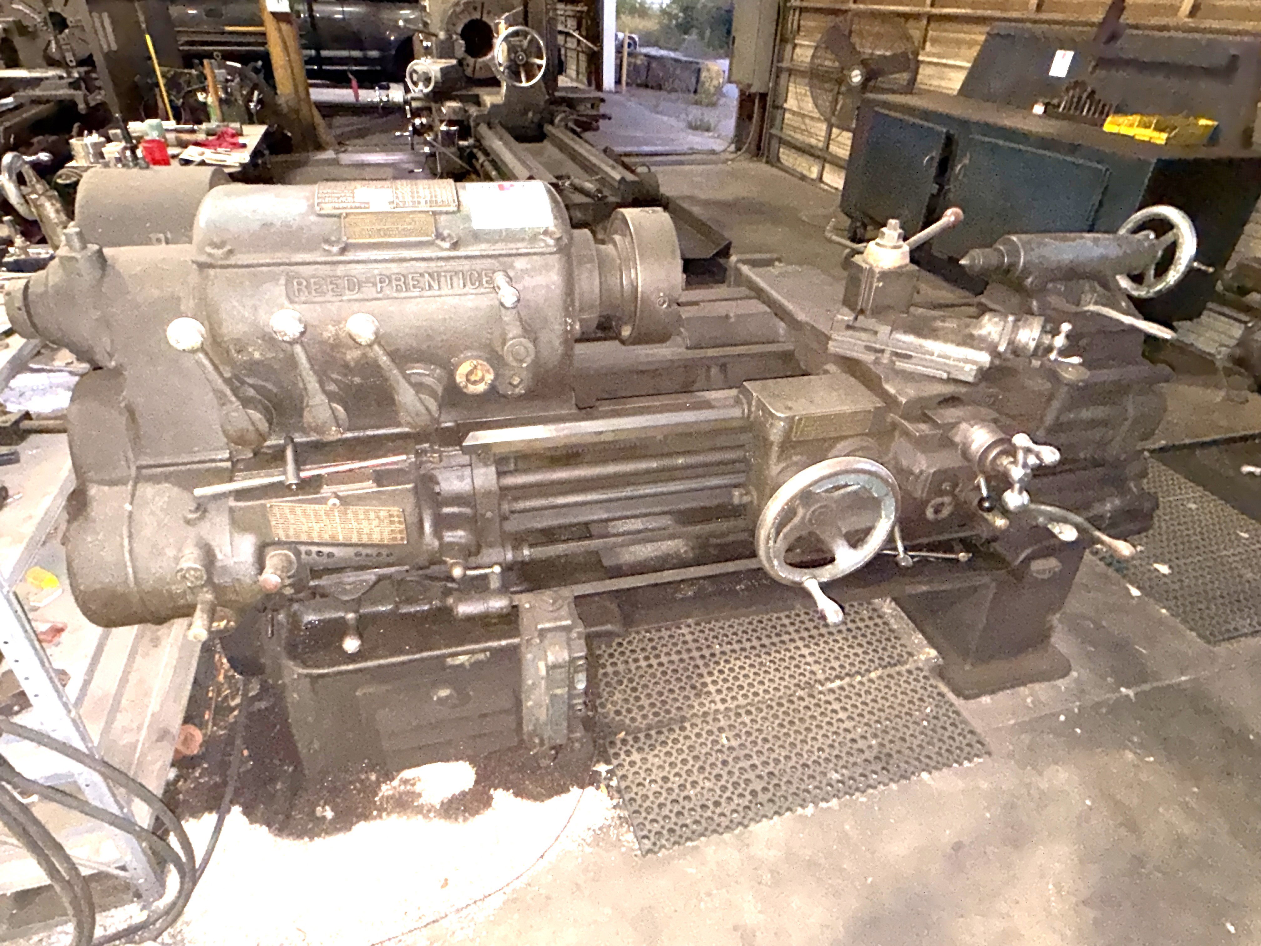 14" Reed-Prentice, Engine Lathe, sliding gear head, 1942