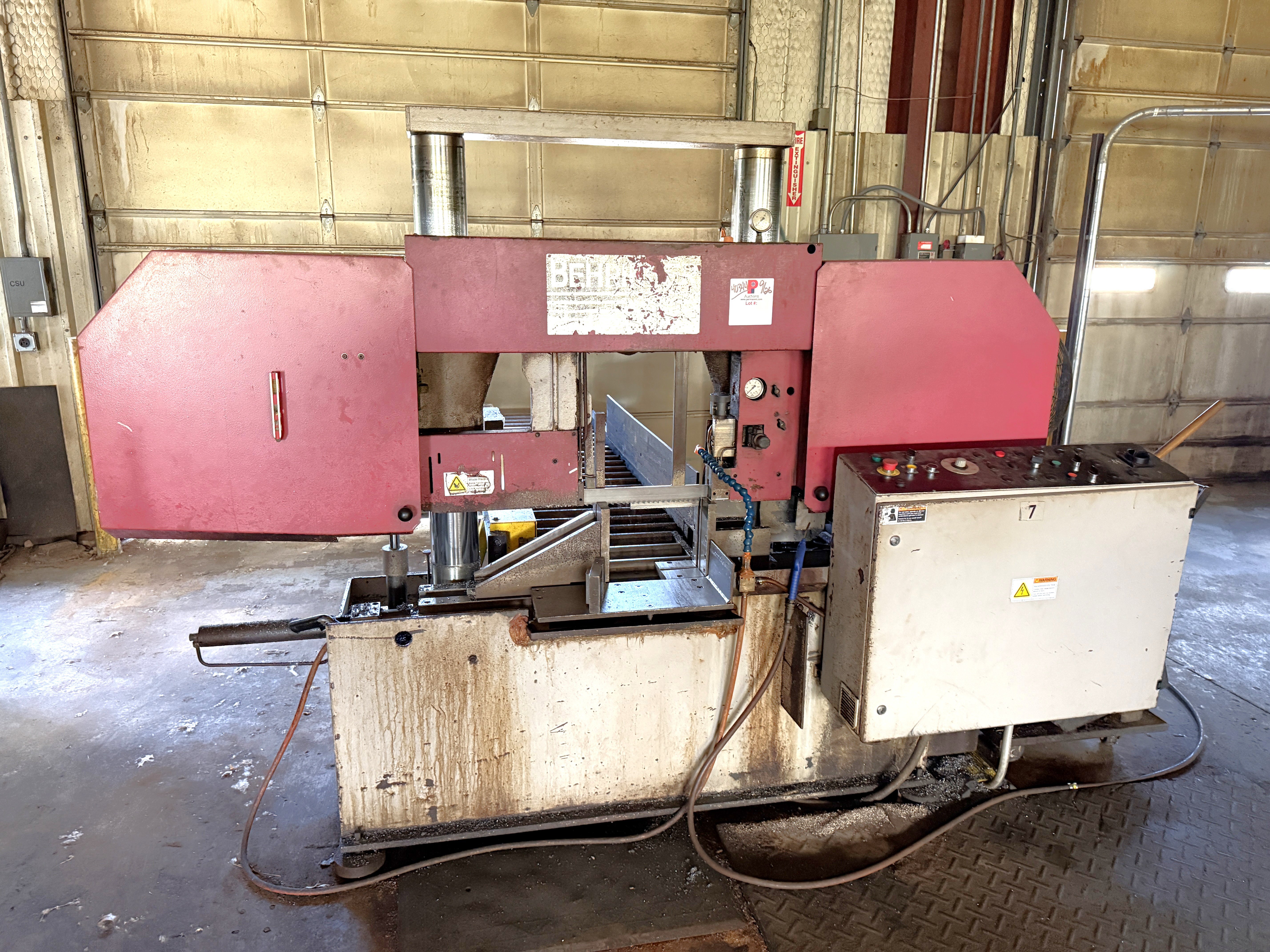 Behringer #HBP430N, Horizontal Band Saw, 2009