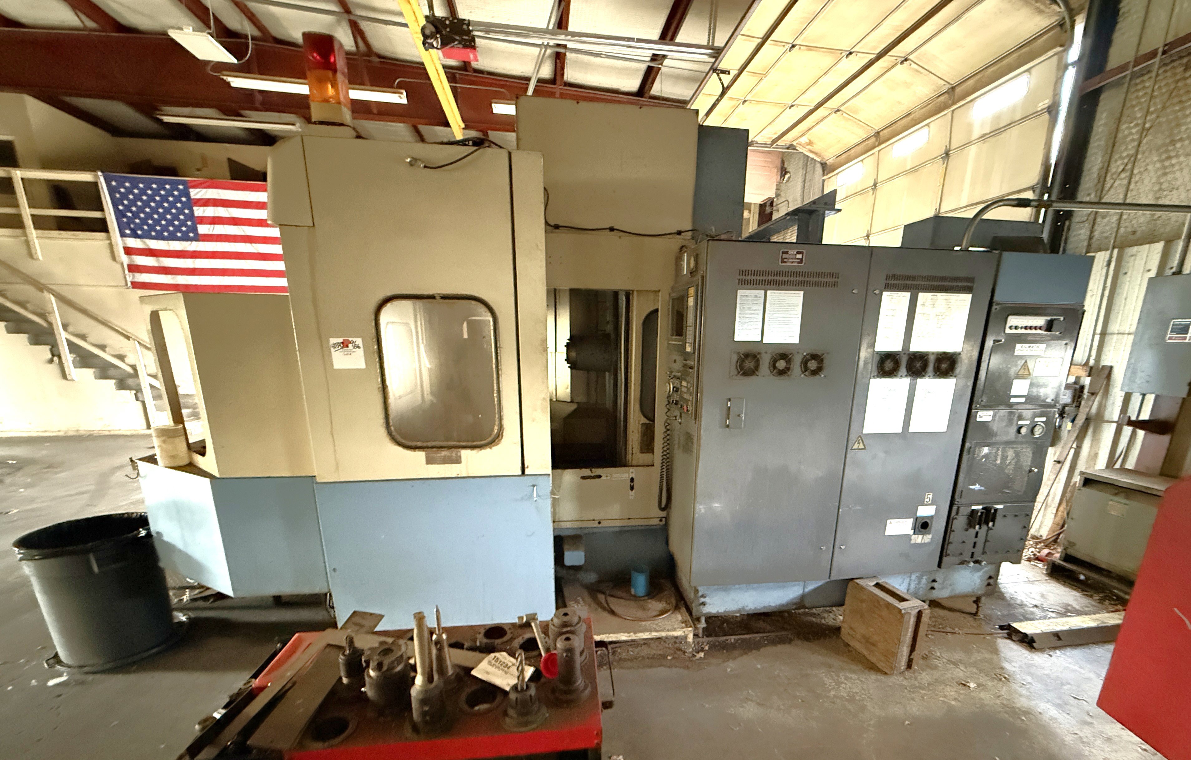 OKK #KCH-500, Horizontal CNC Machining Center