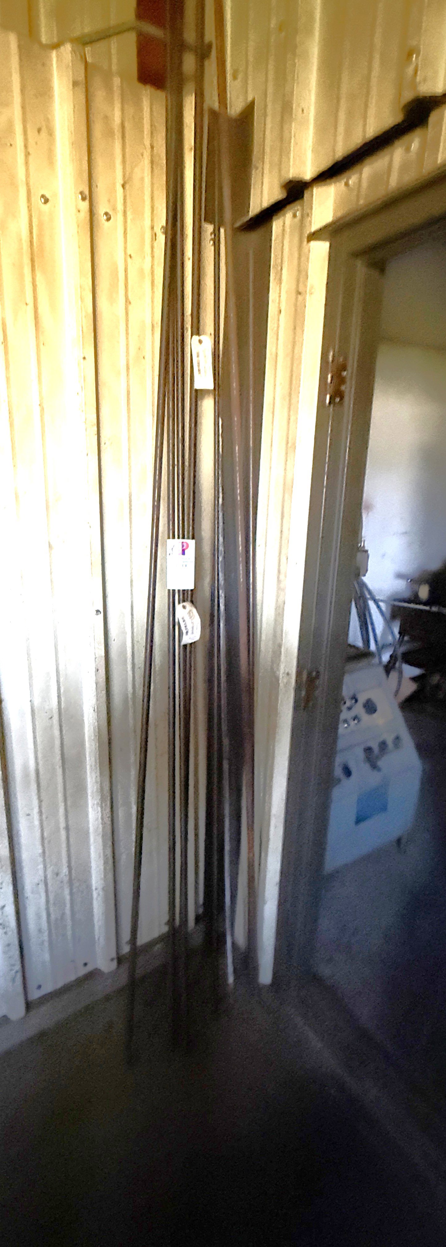 7/8" x 12' All Thread, LOT of 6 sticks, some cut