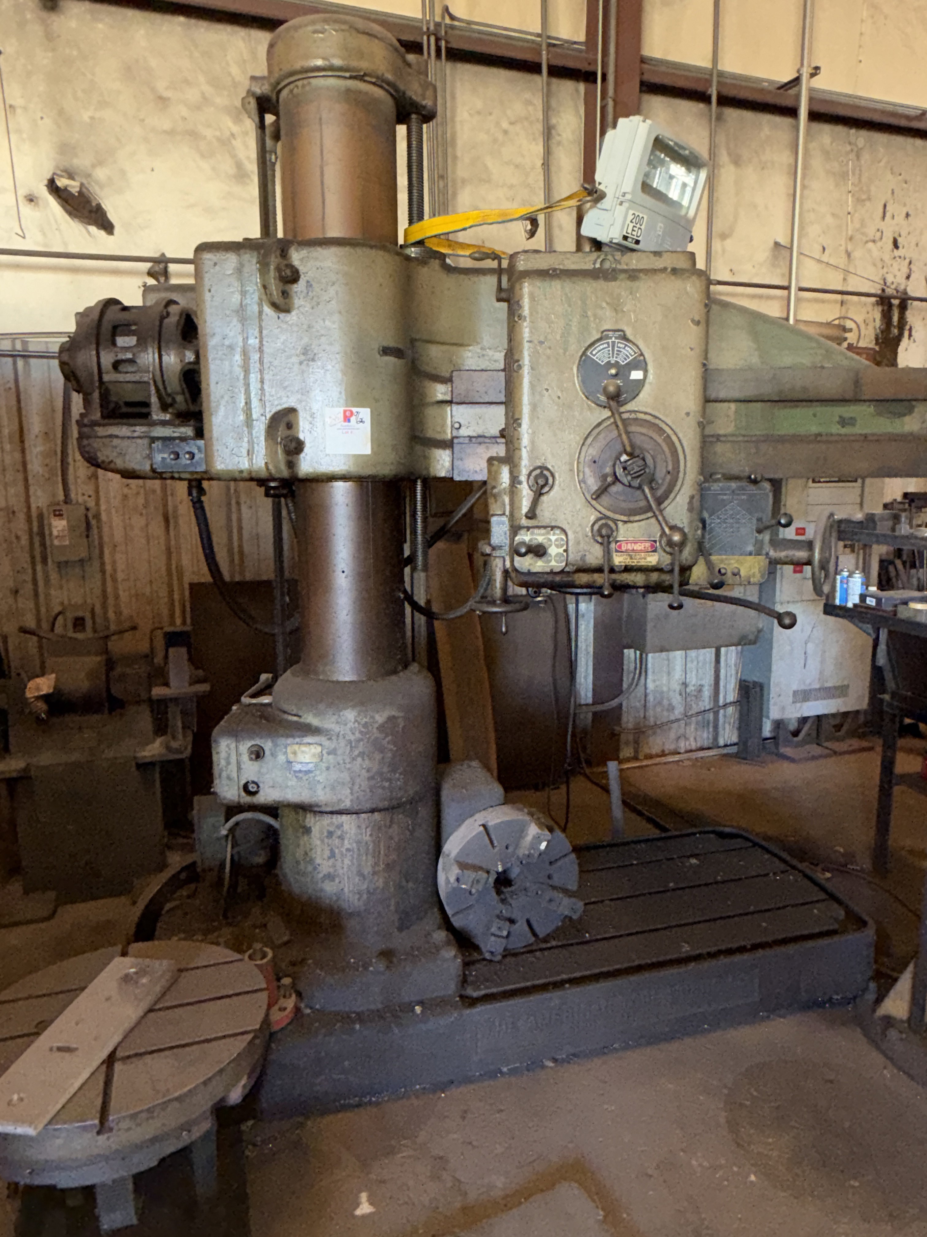 4' - 13" American Tool Works, Radial Drill