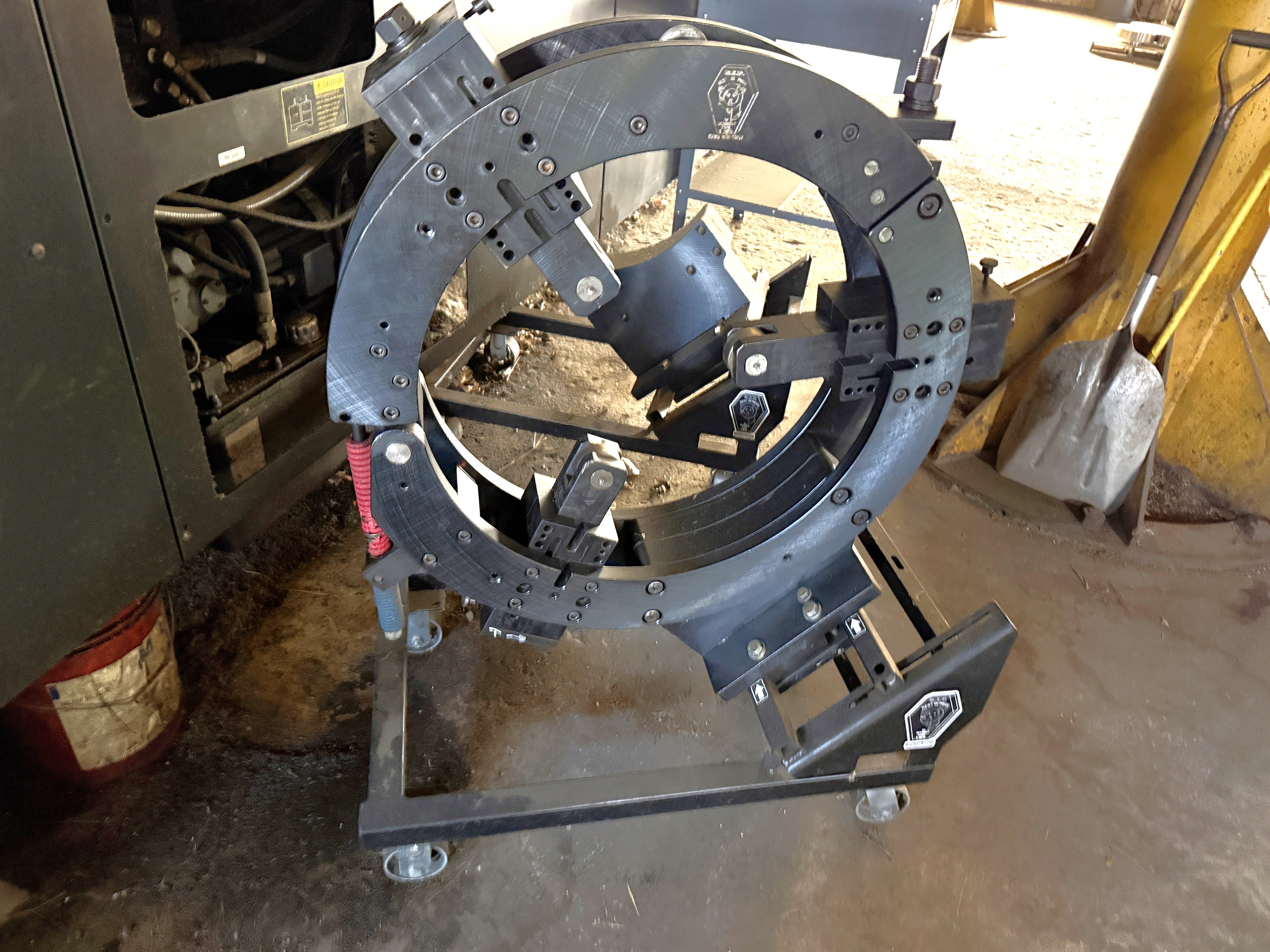 26" ID Schmidt Tool & Mfg #Rest-In-Piece, Lathe Steady Rest