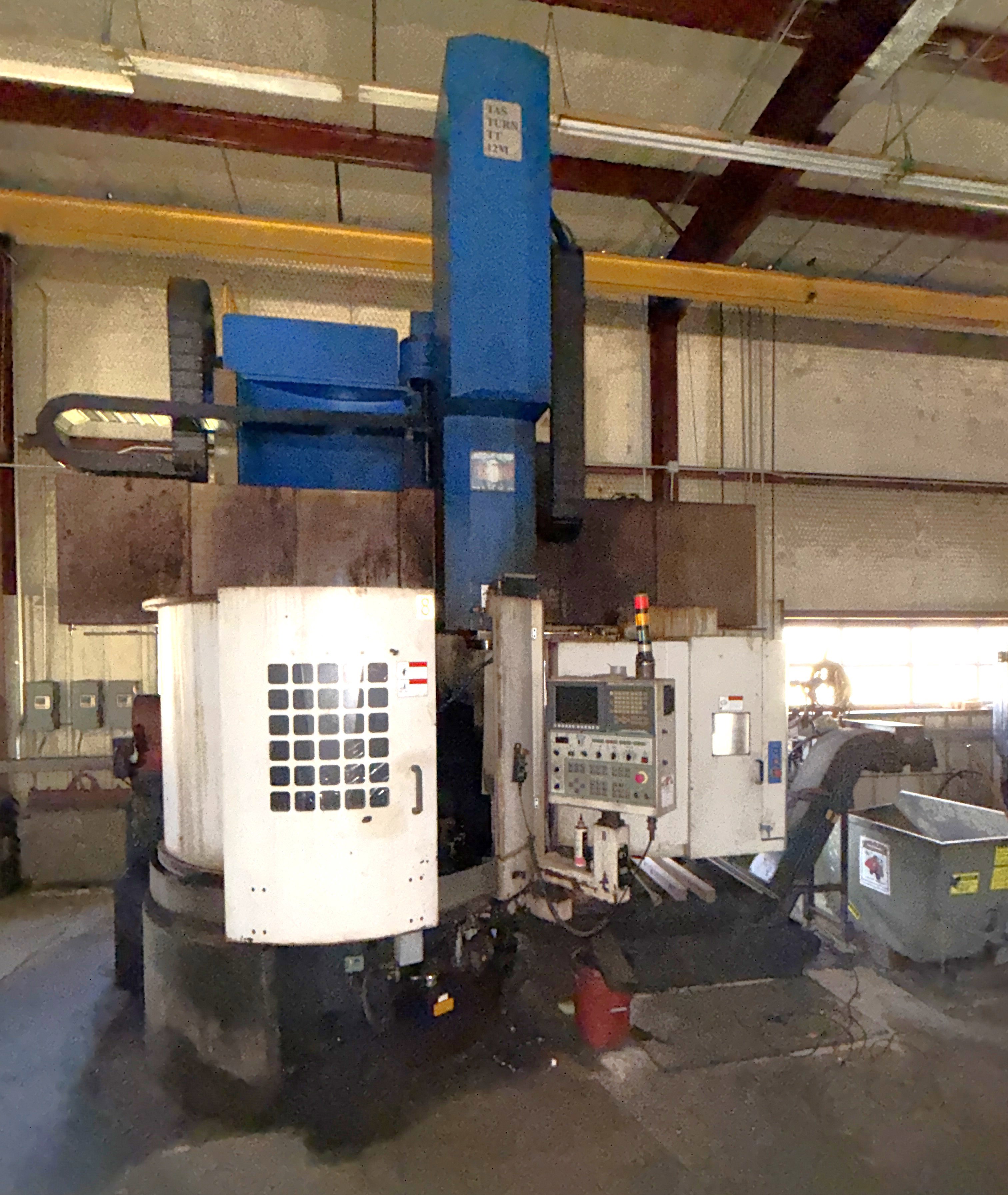 TAS Iron #TT-12M, Vertical Turning Lathe, 2011