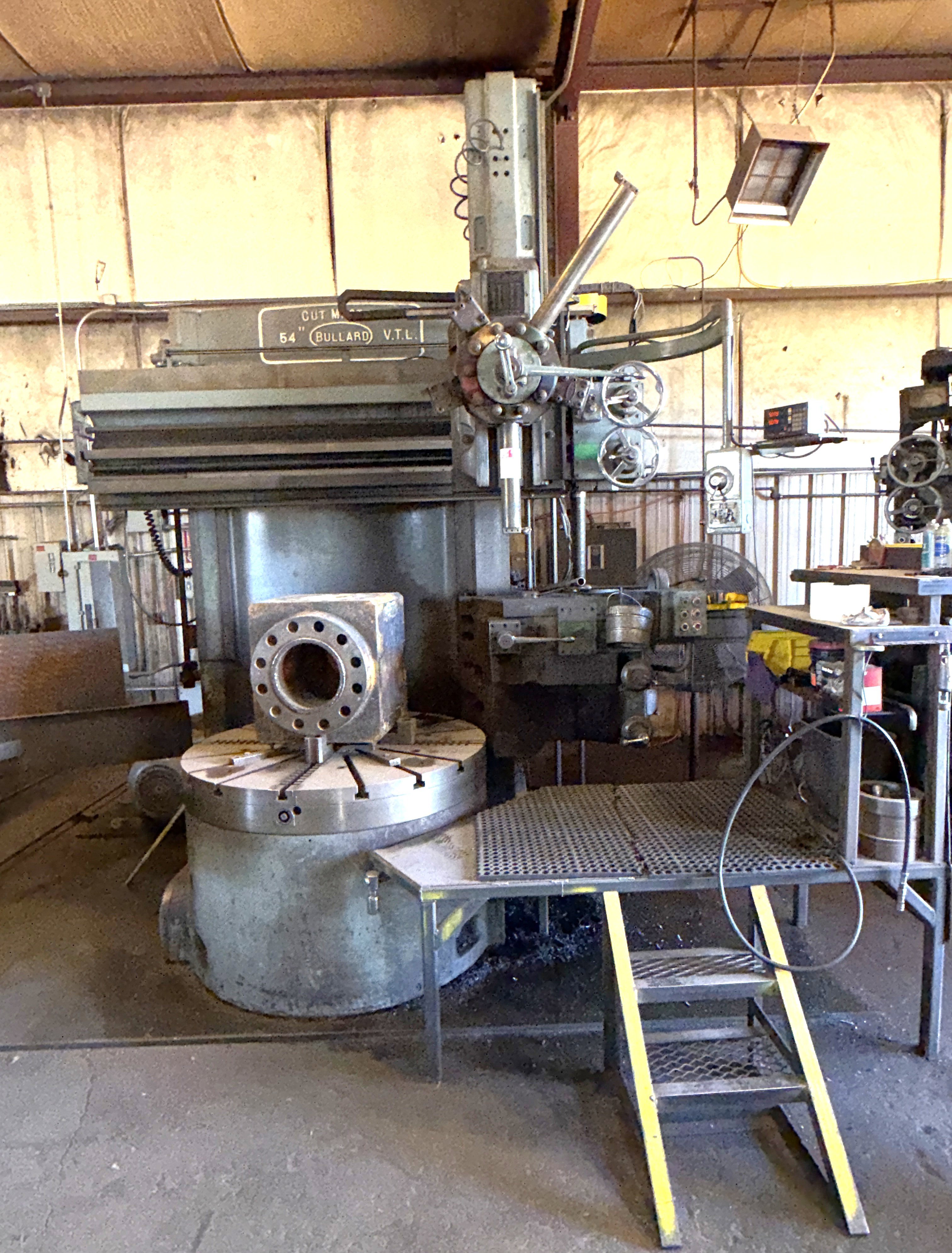54" Bullard #Cutmaster, Vertical Turret Lathe