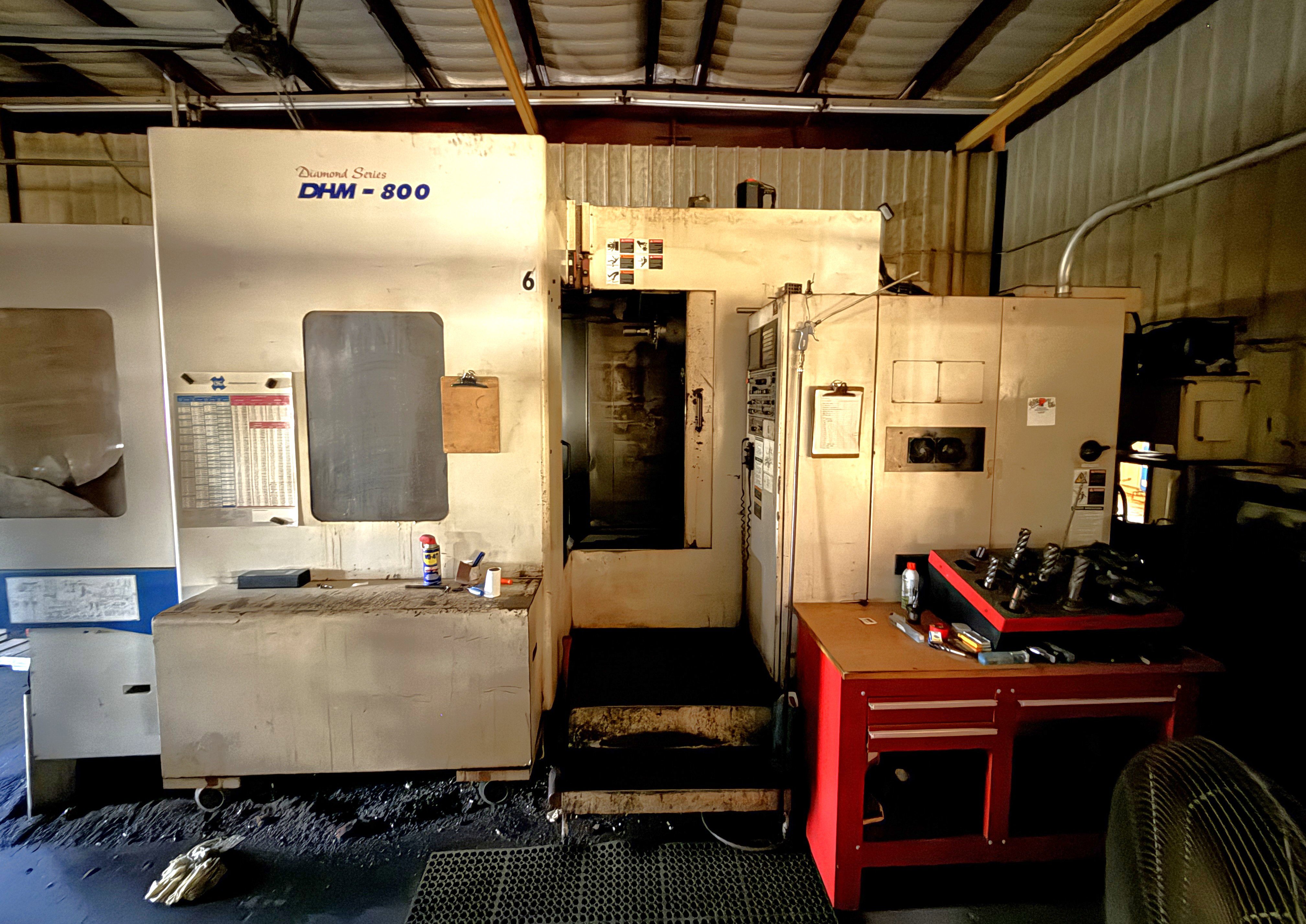 Diamond Multimax Series #DHM-800, CNC Milling Machine