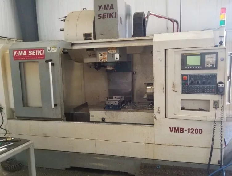 Yama Seiki #VMB-1200, CNC Vertical Machining Center, 47.2" X, 23.6" Y, 23.6" Z, 8000 RPM, CAT 50, 30