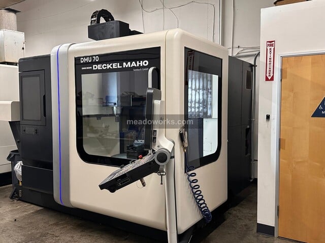 DMG Mori Seiki #DMU-70, 5" Axis CNC Vertical Machining Center, 13,700 hours, 2011