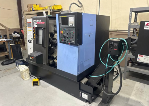 Daewoo Doosan #Lynx-220A, CNC Lathe, 20.1" swing, 12.7" machining length, 12.6" turning diameter, 6" chuck