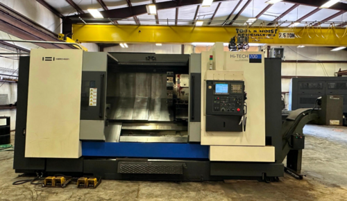 Hwacheon #Hi-Tech-700, Multi-Axis CNC Lathe, 35.4" swing, 27.6" max. turning diameter, 43.3" machining