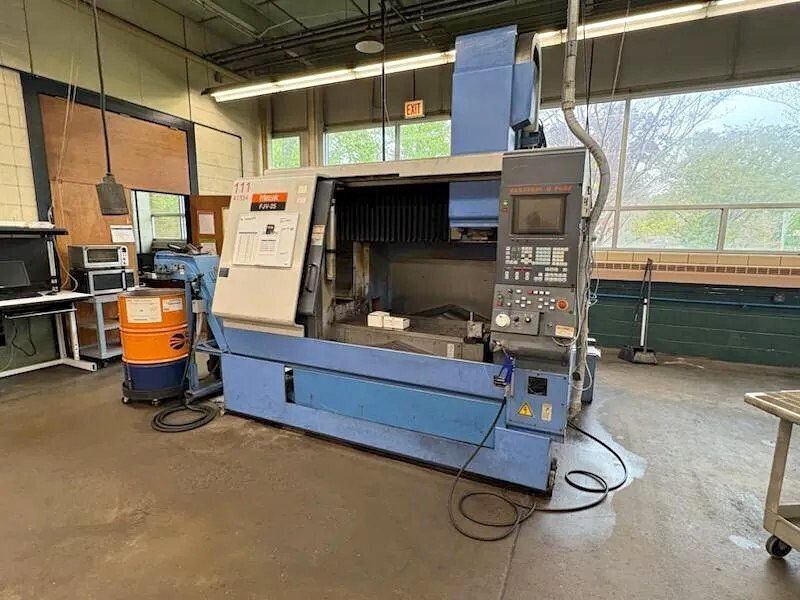 Mazak #FJV-25, CNC Vertical Machining Center, 40" X, 20" Y, 20" Z, 42" x 24" table, 30 HP, 12,000 RPM, 30