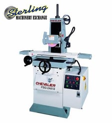 6" x 18" Chevalier #FSG-2A618, fully automatic precision hydraulic, 2-Axis, 16-82 FPM, 3.3 HP, new