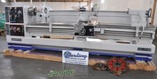 32"/41" x 120" Birmingham #YCL-32120, 3 & 4-Jaw chucks, 4-way tool post, #5MT, Steady Rest, 10 HP, new