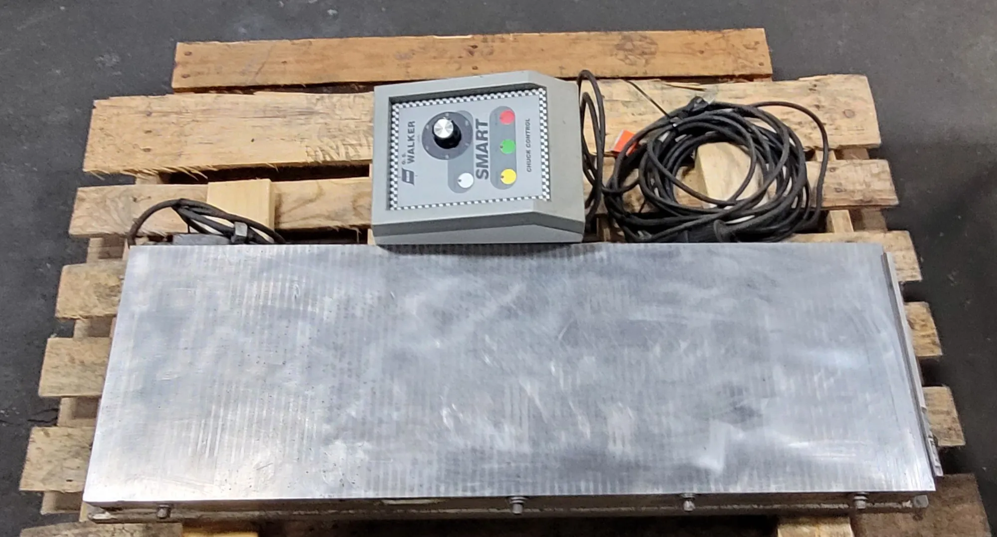 12" x 36" Magnetool, Electro-Magnetic Chuck, O.S. Walker Smart Control #SMART-5B