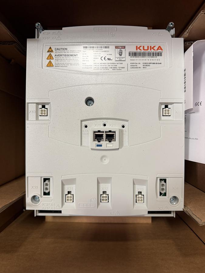 Kuka #KPP-600-20-2X40, Servo Drive and Power Pack for KRC4, 2 x 40 Amp output