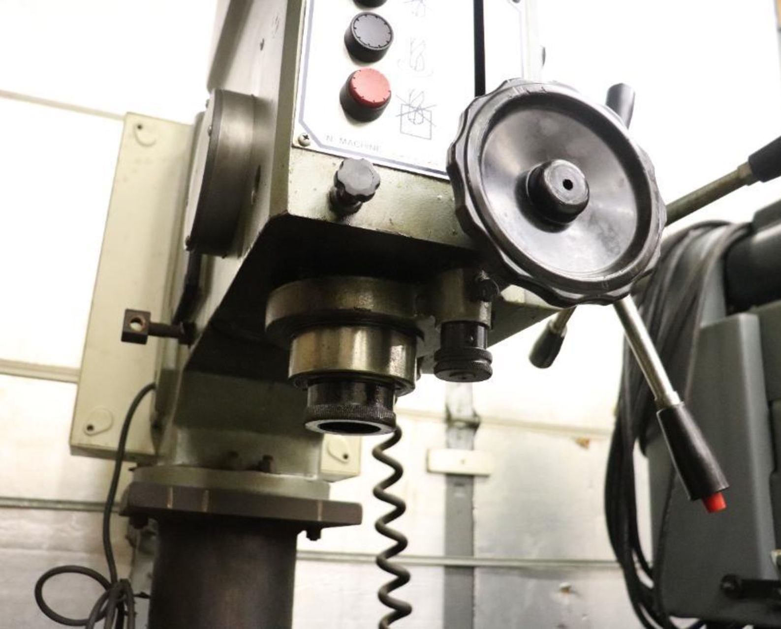 Wilton #2401, Geared Head Drill Press, 1-1/2" cast iron drilling capacity, 7" spindle travel, #4 MT, 112-1704