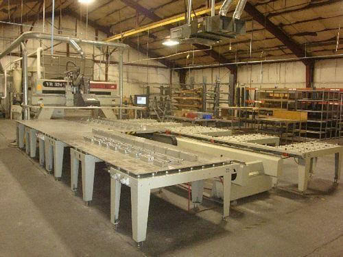 Komo #Fusion-524-VR, Bridge Style CNC Router, 5' x24' vacuum table, 288" X, 60" Y, 12" Z, 24000 RPM, 14 HP